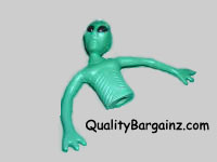 Green Alien Fingerpuppet